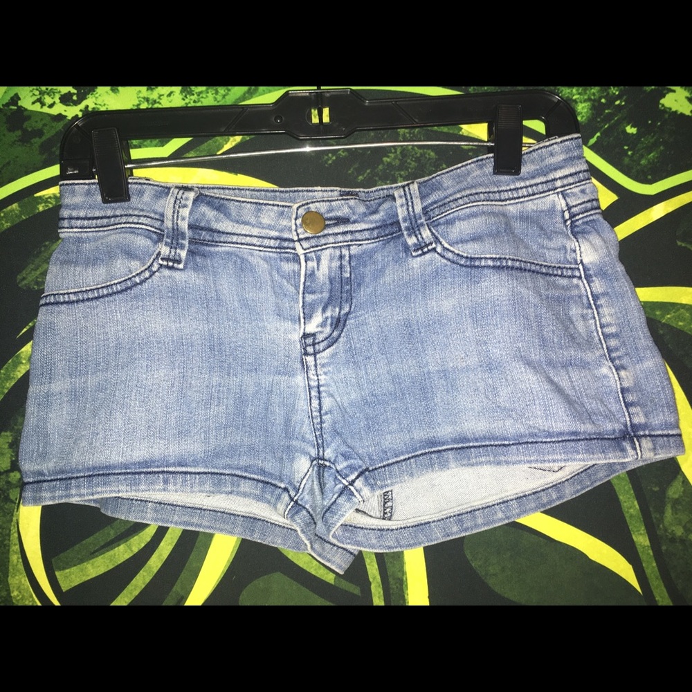 Denim Short Shorts